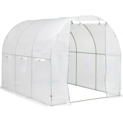 Serre tunnel 6m² 300x200xH200cm