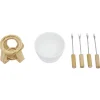 Service fondue à la bougie pour 2 personnes < Gifi Clearance