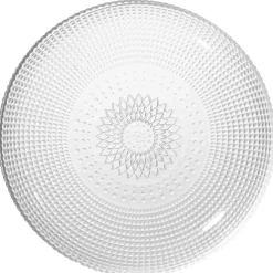 Service vaisselle en verre transparent 18 pièces pour 6 personnes < Gifi Clearance