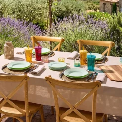 Service à vaisselle 18 pièces Luminarc Plumi Paradi verre vert pâle < Gifi Online