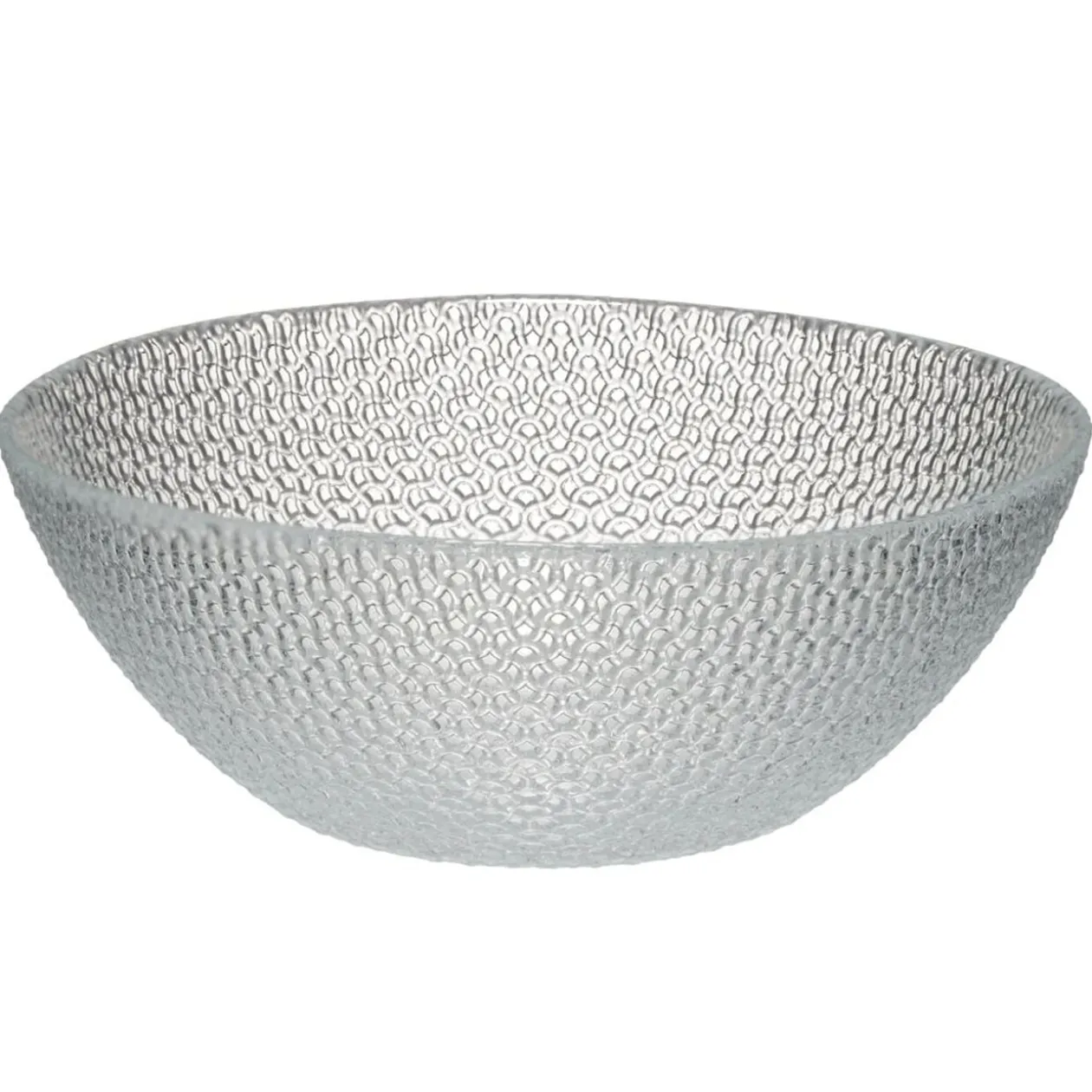 Service à vaisselle 12 pièces porcelaine relief transparent