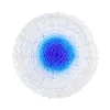 Service à vaisselle verre bicolore 18 pièces (4 modèles)