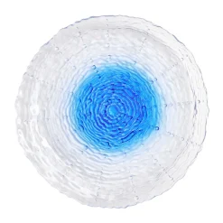Service à vaisselle verre bicolore 18 pièces (4 modèles)