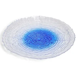 Service à vaisselle verre bicolore 18 pièces (4 modèles)