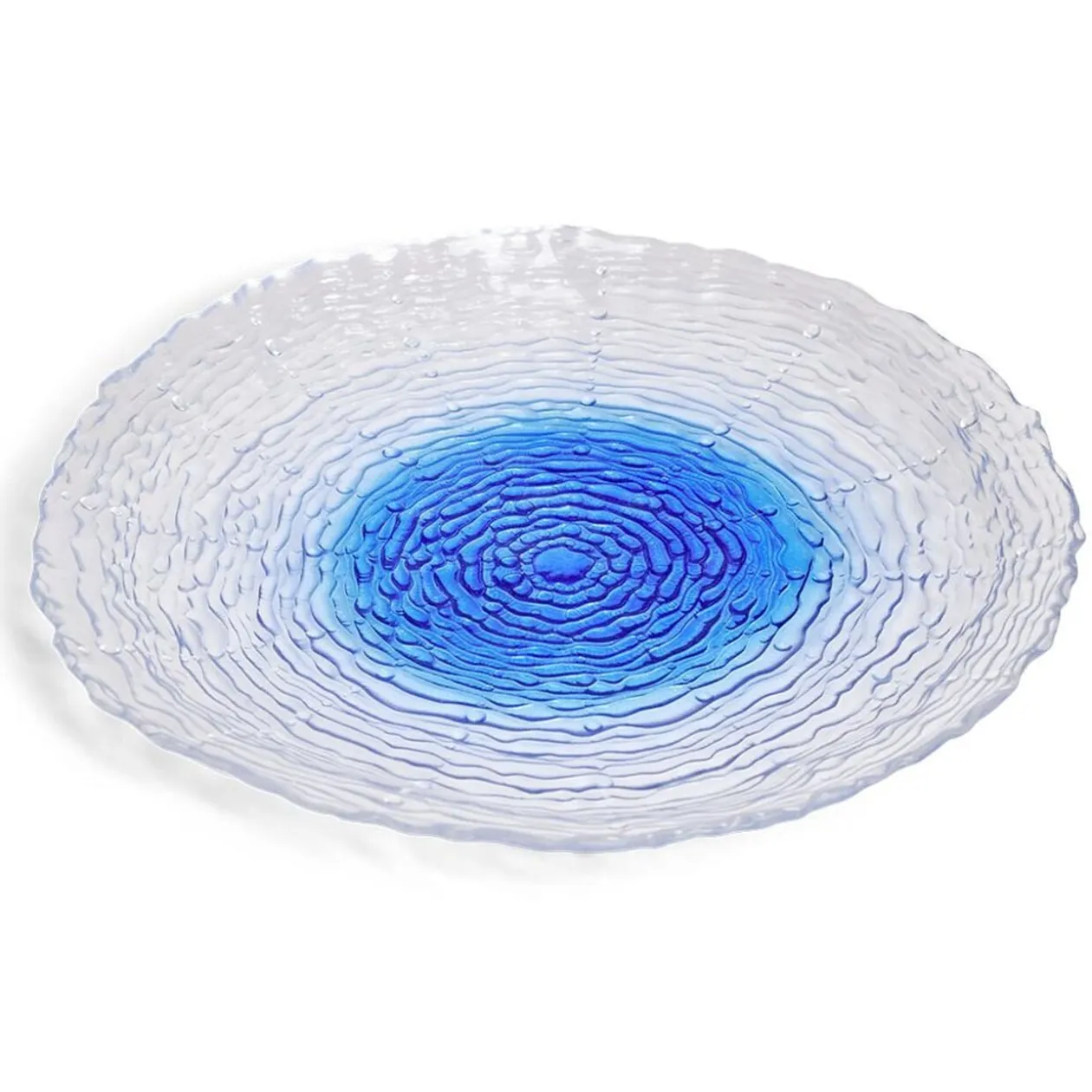 Service à vaisselle verre bicolore 18 pièces (4 modèles)