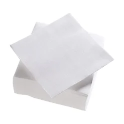 Serviette carrée blanche Tex Touch 2 plis en papier x40 < Gifi Hot
