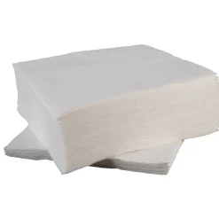 Serviette carrée blanche Tex Touch 2 plis en papier x40 < Gifi Hot
