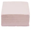 Serviette cocktail 25x25cm papier tex touch rose clair x40 < Gifi Best