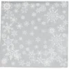 Serviette de Noël en papier motif pluie de flocons x 20