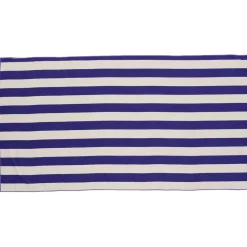 Serviette de plage bleue et blanche 170x90cm < Gifi Hot
