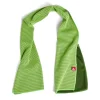 Serviette de sport verte 100x30cm