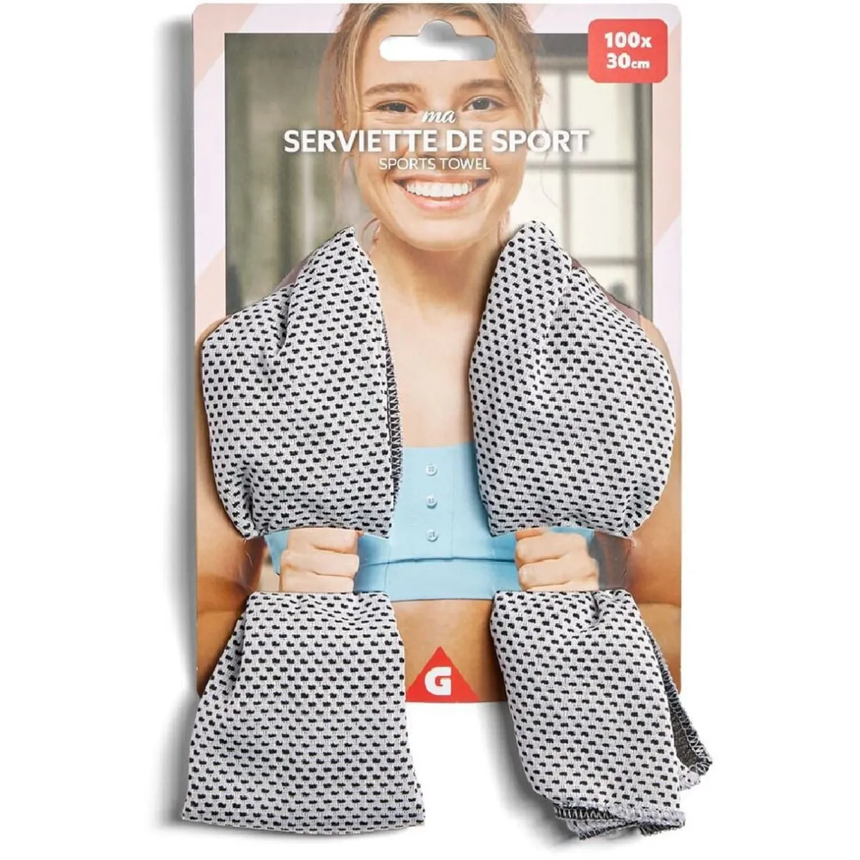 Serviette de sport 100x30cm < Gifi Online