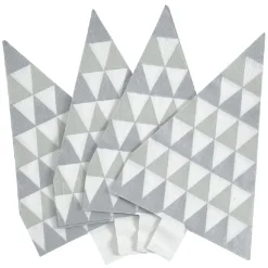 Serviette de table forme sapin blanche x10 < Gifi Hot