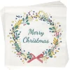 Serviette en papier motif Couronne de Noël x20 < Gifi Sale
