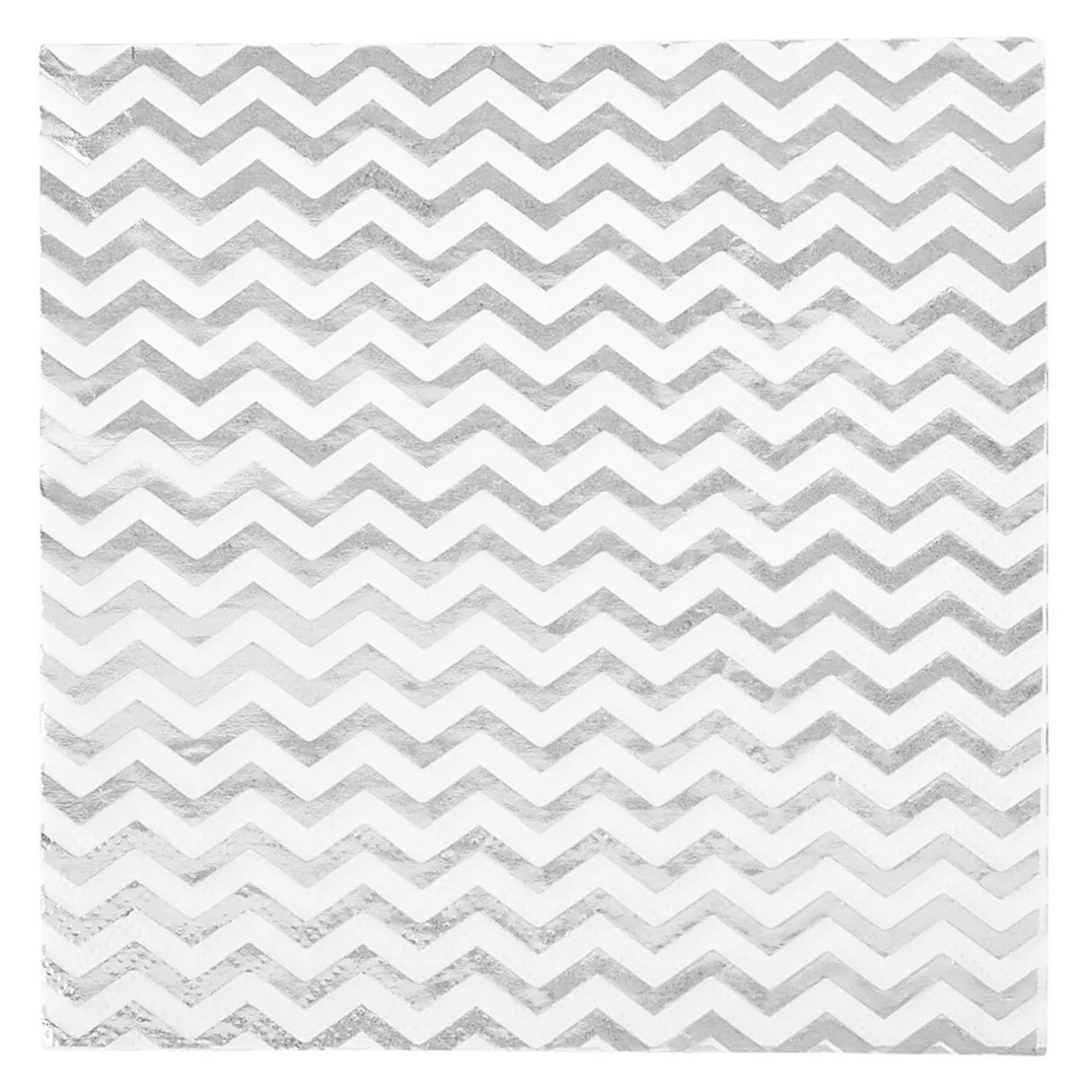 Serviette en papier motif zig zag noir et blanc x 16 < Gifi Online