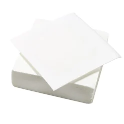 Serviette en papier Tex Touch 2 plis uni blanc x50 < Gifi Discount