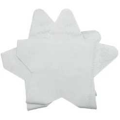 Serviette en papier étoile argentée x10 < Gifi New