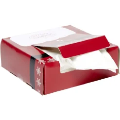 Serviette en papier x100 dans boîte Père Noël