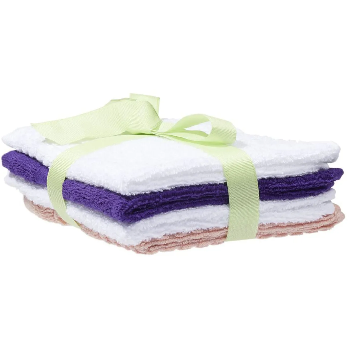 Serviette invité carré multicolore x4 < Gifi New