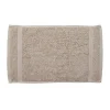 Serviette invité coton beige 30x50cm