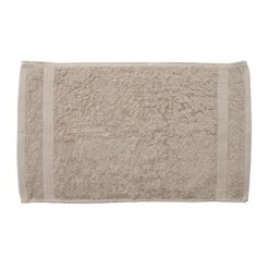Serviette invité coton beige 30x50cm