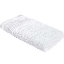 Serviette invité 30x50cm coton blanc craie < Gifi Online