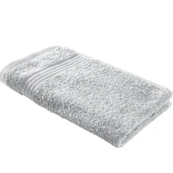 Serviette invité 30x50cm coton gris acier < Gifi Clearance