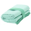 Serviette microfibre bleue 60 x 85 cm