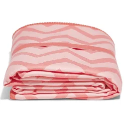 Serviette microfibre corail