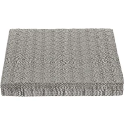 Serviette papier motif géométrique blanc et noir 40x40cm 3 plis x20 < Gifi Outlet