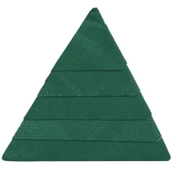 Serviette papier Noël sapin vert x10 < Gifi Discount