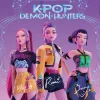 Serviette papier x20 Kpop Demon Hunters violet 16,5x16,5cm