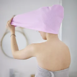 Serviette pour cheveux triangle 25x60cm < Gifi Outlet