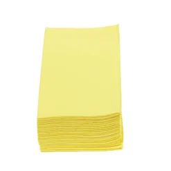 Serviette range couverts 40cm jaune canari x20 < Gifi Sale