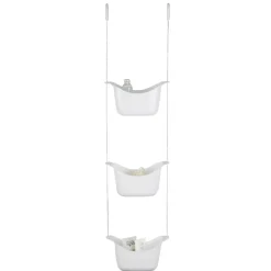 Serviteur de douche blanc 3 étages < Gifi New