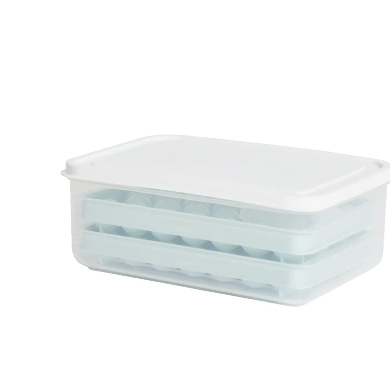 Set bac à glaçons x2 avec pelle et boîte 22x15xH8,5cm