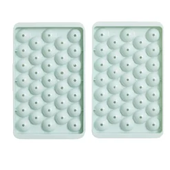 Set bac à glaçons x2 avec pelle et boîte 22x15xH8,5cm