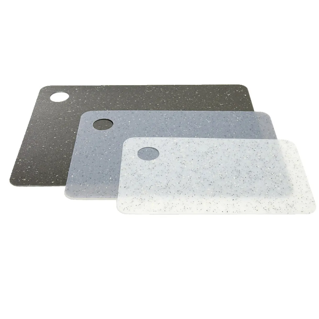 Set de 3 planches à découper design granite < Gifi