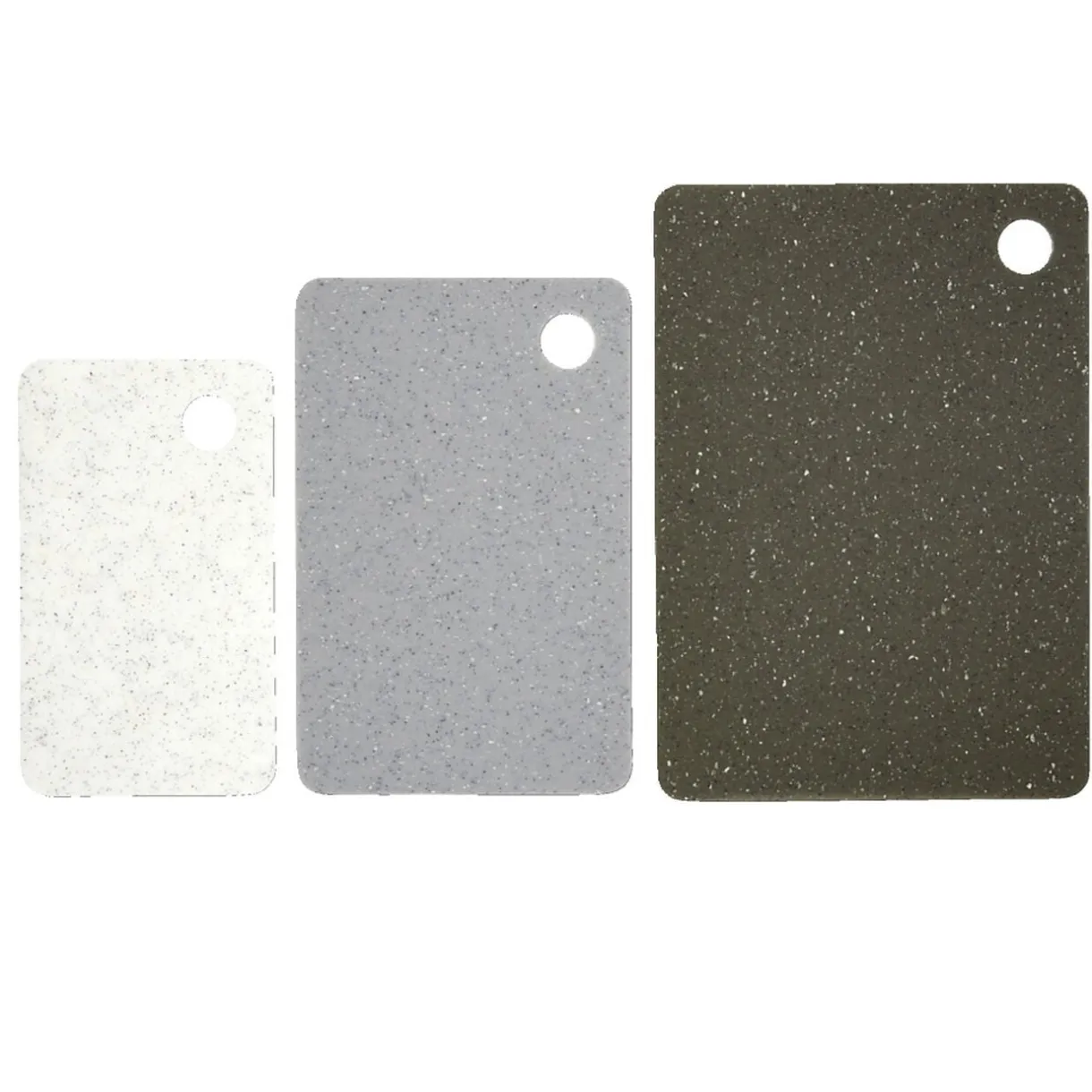 Set de 3 planches à découper design granite < Gifi
