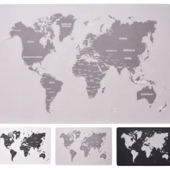 Set de table carte du monde < Gifi Hot