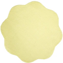 Set de table forme fleur papier tissé pastel uni Ø38cm (3 modèles) < Gifi Online