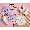 Set de table Halloween forme fantôme mignon violet