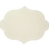 Set de table plastique forme arabesque 34x44cm (2 modèles)