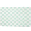 Set de table rectangulaire damier vert et blanc 28,5x43,5cm < Gifi Hot