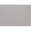 Set de table rectangulaire en coton uni gris