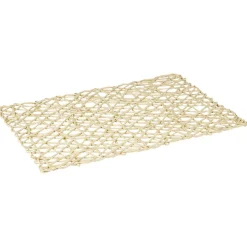 Set de table rectangulaire filaire beige < Gifi Outlet