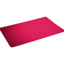 Set de table rectangulaire plastique rouge uni < Gifi Discount