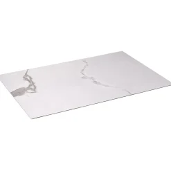 Set de table rectangulaire plastique effet marbre