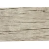 Set de table rectangulaire plastique effet bois gris clair