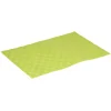 Set de table rectangulaire plastique tressé vert anis < Gifi Outlet